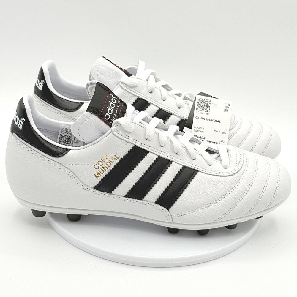 Adidas Copa Mundial FG Soccer Cleats / Mens Size 7.5 / White Leather JP6695